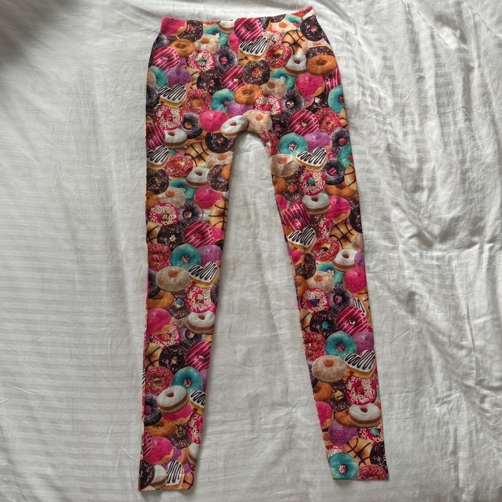 Donut festival / party / Burning Man leggings
